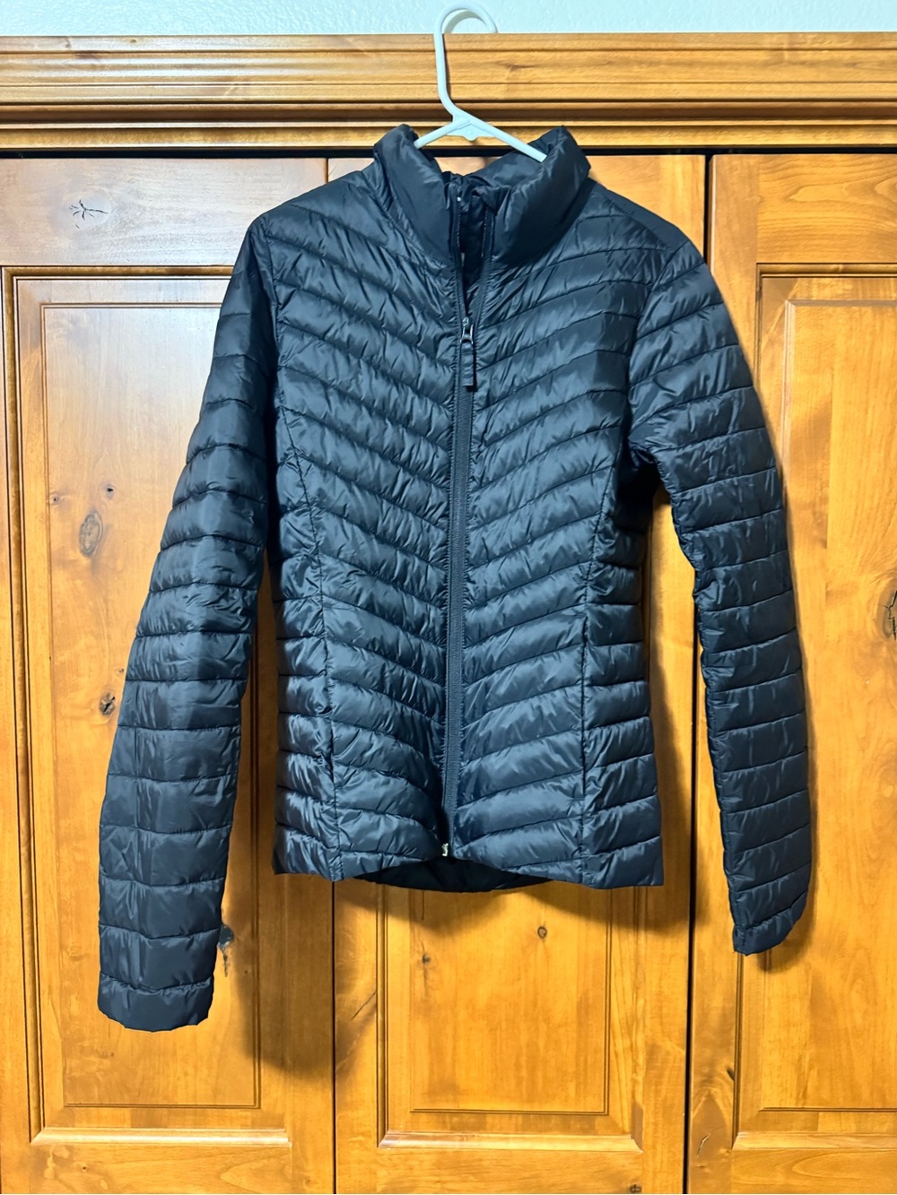 Old Navy Lightweight Quilted Black Jacket - Women's Medium Tall